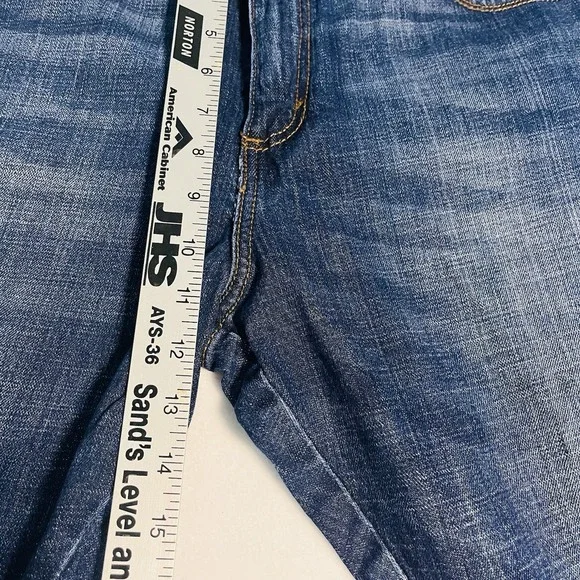 Wrangler Retro Relaxed Boot Cut Jeans Mens 36X32 Blue Denim Western Cowboy Adult - Picture 6 of 9